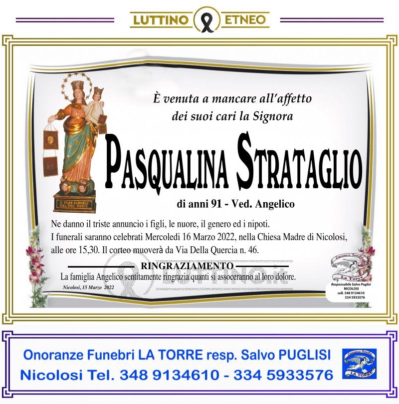 Pasqualina  Strataglio 